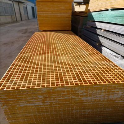 湖州玻璃鋼格柵蓋板化工廠平臺拉擠格柵